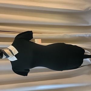 Sweater dress with Peter Pan Collar